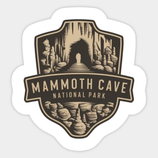 Mammoth Cave National Park, Kentucky, US Sticker